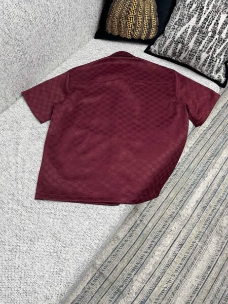 GUCCI CAMICIA BORDEAUX - Image 4