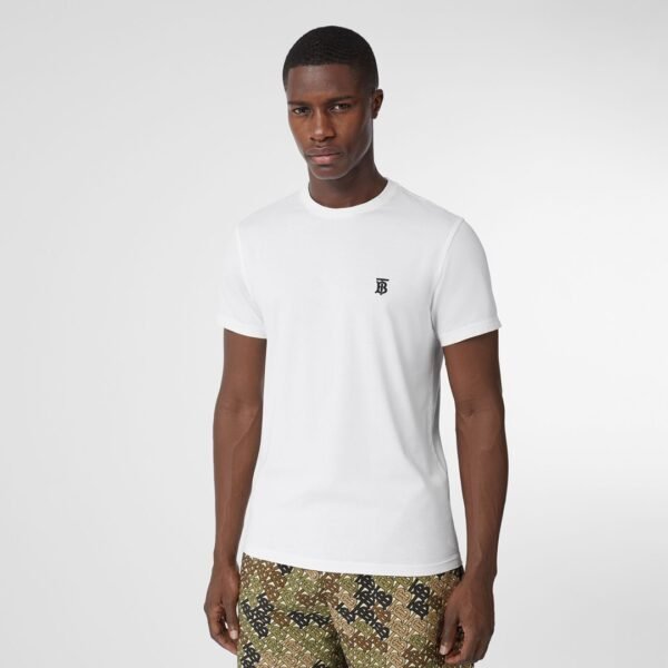 BURBERRY T SHIRT BIANCA - Image 4