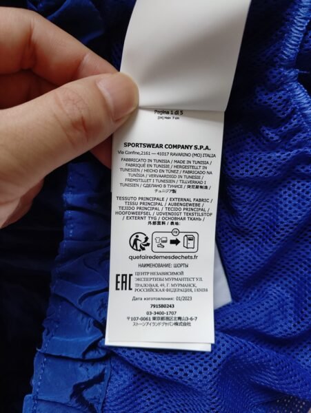 STONE ISLAND COSTUME DA BAGNO B0243 NYLON BLU - Image 6
