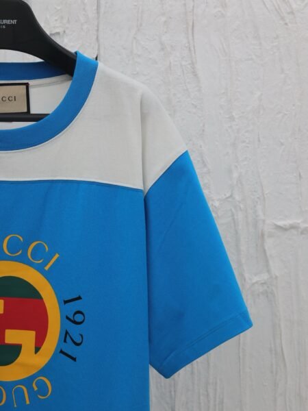 GUCCI T SHIRT CELESTE - Image 7