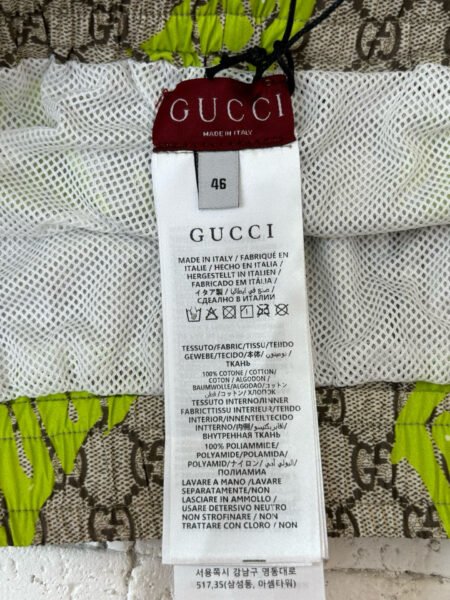 GUCCI COSTUME DA BAGNO / SWIM BEIGE E LIME - Image 6