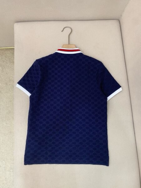 GUCCI POLO BLU SCURO - Image 4
