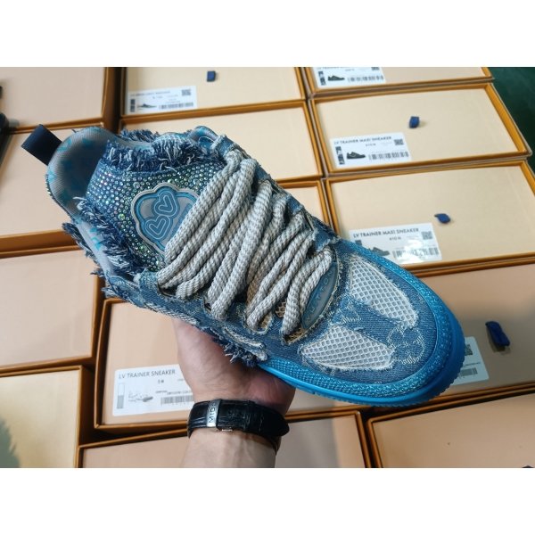 LV SKATE BLU SWAROVSKI - Image 3