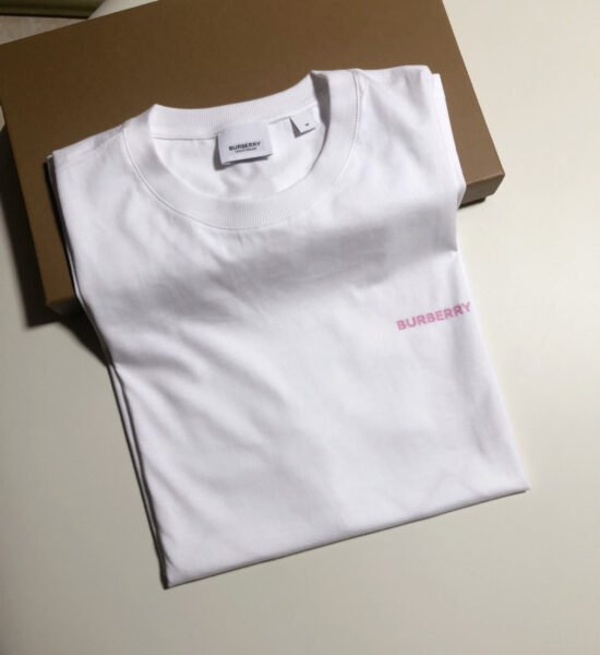 BURBERRY T SHIRT BIANCA - Image 2