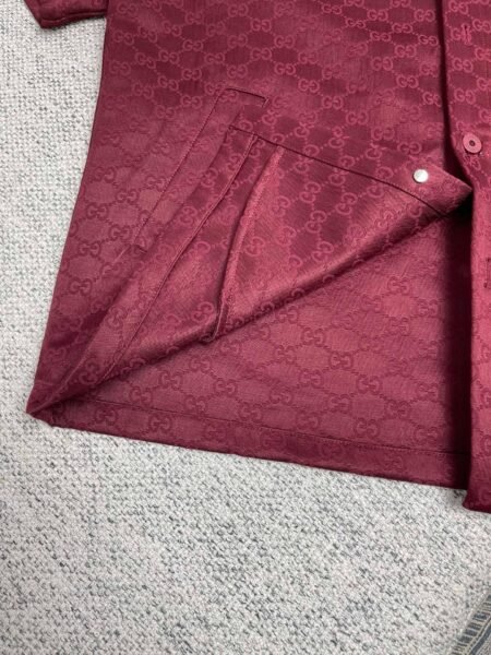 GUCCI CAMICIA BORDEAUX - Image 3