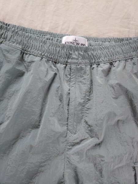 STONE ISLAND PANTALONCINO L0219 NYLON METAL SKY COLOR - Image 4