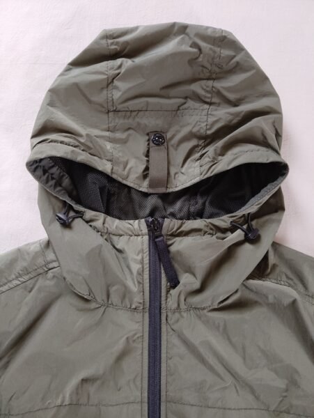 STONE ISLAND GIUBBINO 801540922 CRINKLE ANTIVENTO/ANTI PIOGGIA VERDE - Image 4