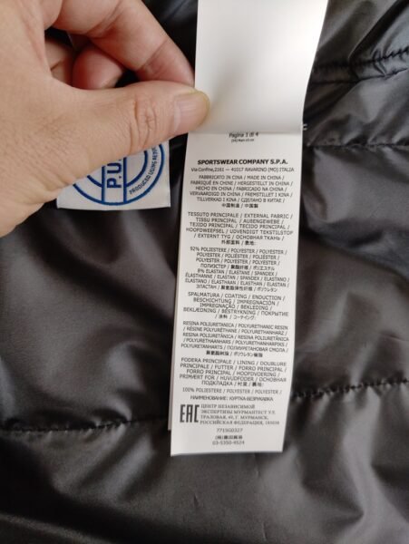 STONE ISLAND SMANICATO G0327 SOFT SHELL PADDED NERO - Image 4