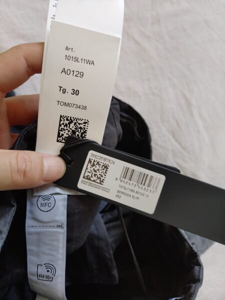 STONE ISLAND PANTALONCINO L11WA NERO - Image 4