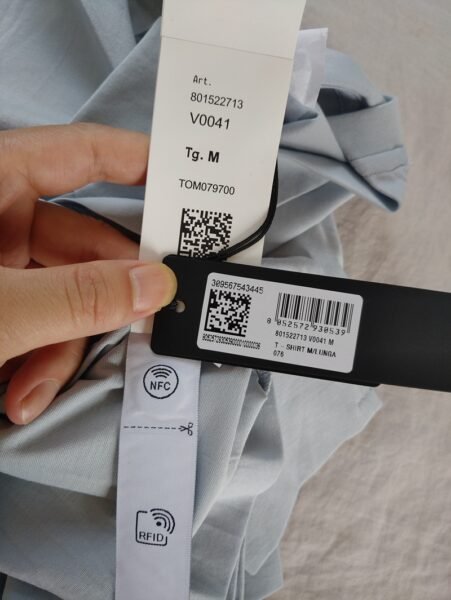 STONE ISLAND LONG SLEEVE 22713 SKY COLOR - Image 3