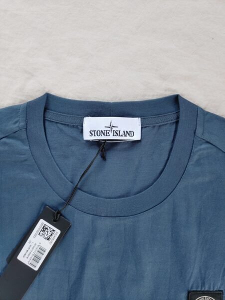 STONE ISLAND LONG SLEEVE 22713 BLU - Image 3