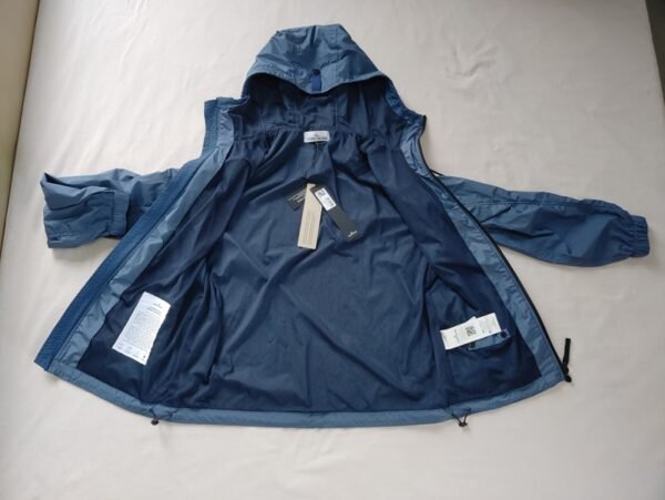 STONE ISLAND GIUBBINO 801540922 CRINKLE ANTIVENTO/ANTI PIOGGIA BLU - Image 5