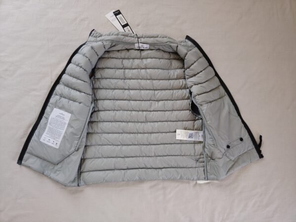 STONE ISLAND SMANICATO G0124 GRIGIO CHIARO - Image 5