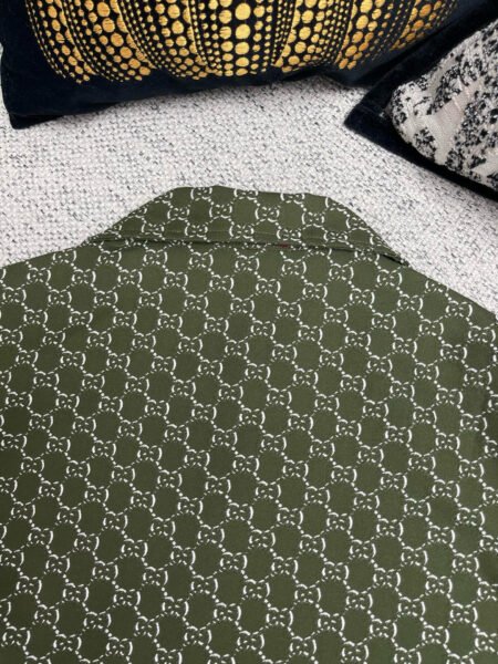 GUCCI CAMICIA VERDE E BIANCA - Image 4