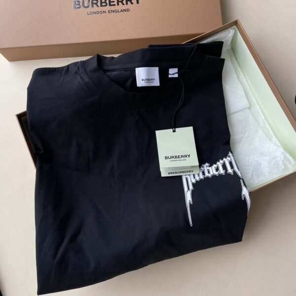 BURBERRY T SHIRT NERA - Image 4