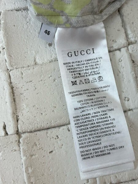 GUCCI CAMICIA BEIGE E LIME - Image 3