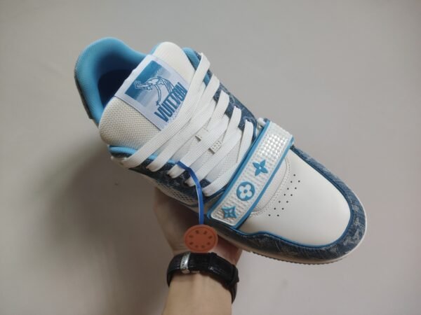 LV TRAINERS BLU DENIM - Image 4