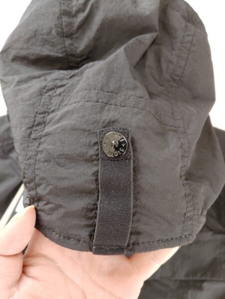 STONE ISLAND GIUBBINO 801540922 CRINKLE ANTIVENTO/ANTI PIOGGIA NERO - Image 7