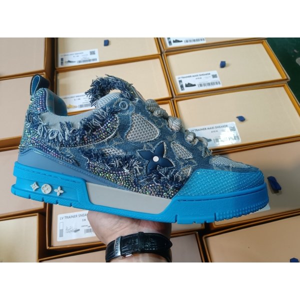 LV SKATE BLU SWAROVSKI - Image 4