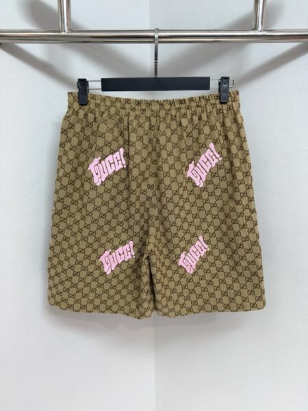 GUCCI PANTALONCINO BEIGE E ROSA - Image 2