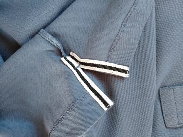 STONE ISLAND LONG SLEEVE POLO 2SL18 BLU CHIARO - Image 2