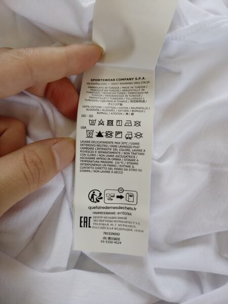 STONE ISLAND T SHIRT 2NS92 BIANCO - Image 5