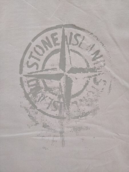 STONE ISLAND T SHIRT 2RC87 REFLECTIVE GRIGIO - Image 3