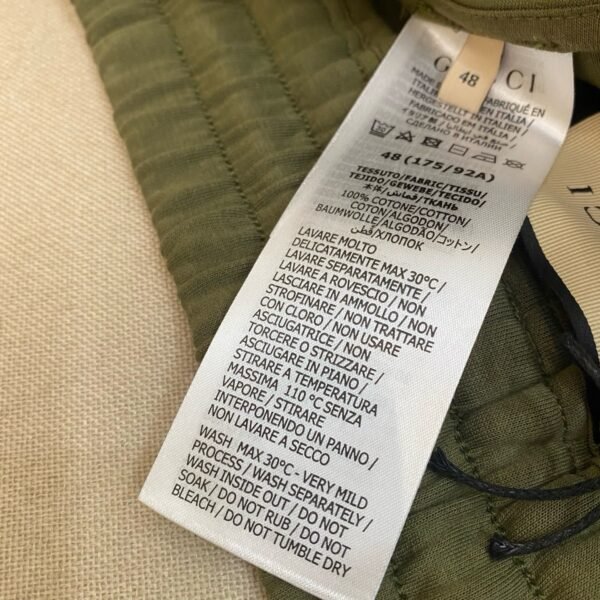 GUCCI PANTALONCINO VERDE - Image 2