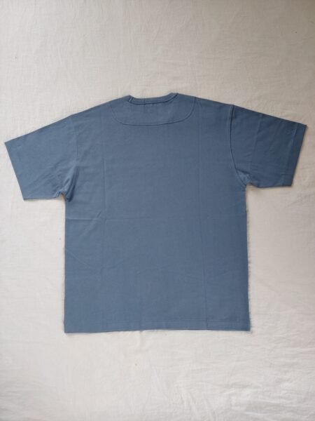 STONE ISLAND T SHIRT 20444 OVERSIZE FIT RICAMATA BLU - Image 10