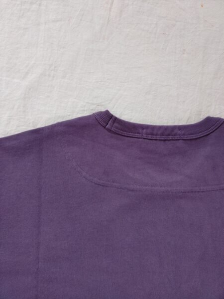 STONE ISLAND T SHIRT 20444 OVERSIZE FIT RICAMATA VIOLA - Image 6