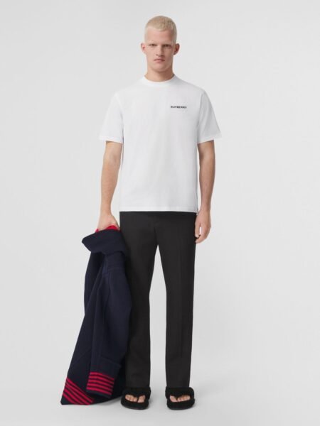 BURBERRY T SHIRT BIANCA - Image 4