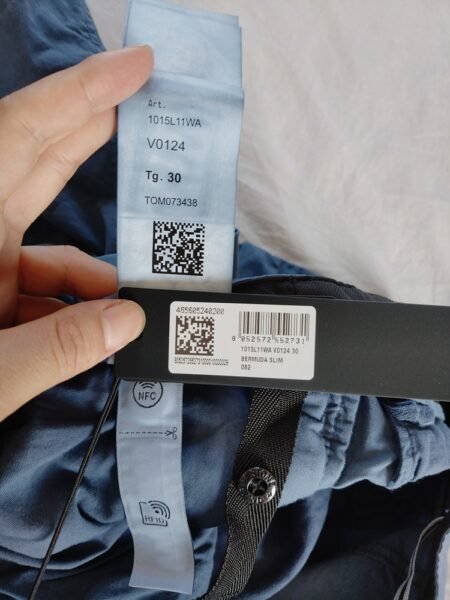 STONE ISLAND PANTALONCINO L11WA CELESTE - Image 3