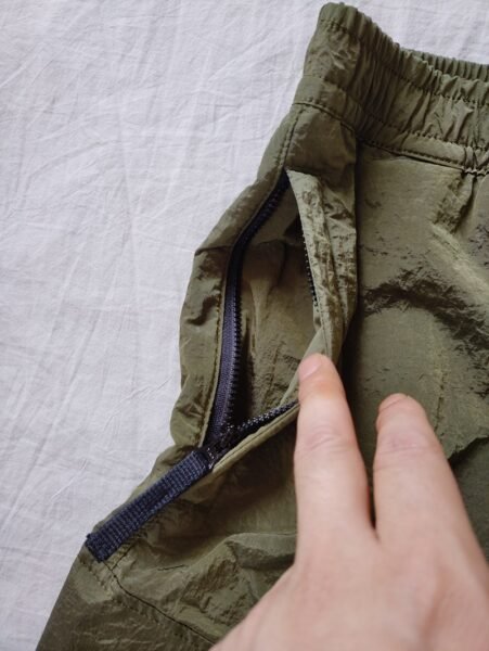 STONE ISLAND PANTALONCINO L0219 NYLON METAL VERDE - Image 6