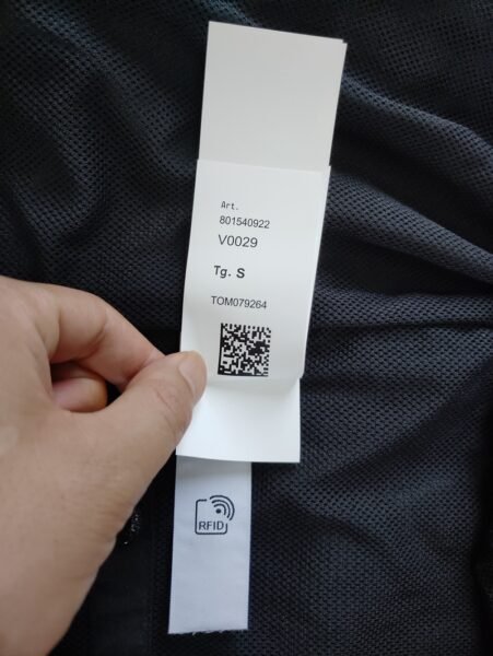STONE ISLAND GIUBBINO 801540922 CRINKLE ANTIVENTO/ANTI PIOGGIA NERO - Image 10
