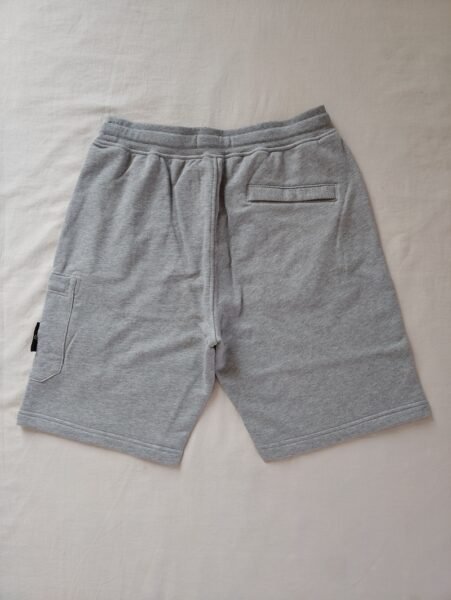 STONE ISLAND PANTALONCINO 64651 SWEAT GRIGIO - Image 4