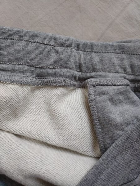 STONE ISLAND PANTALONCINO 64651 SWEAT GRIGIO - Image 5