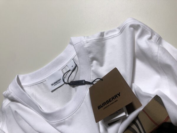 BURBERRY T SHIRT BIANCA - Image 3