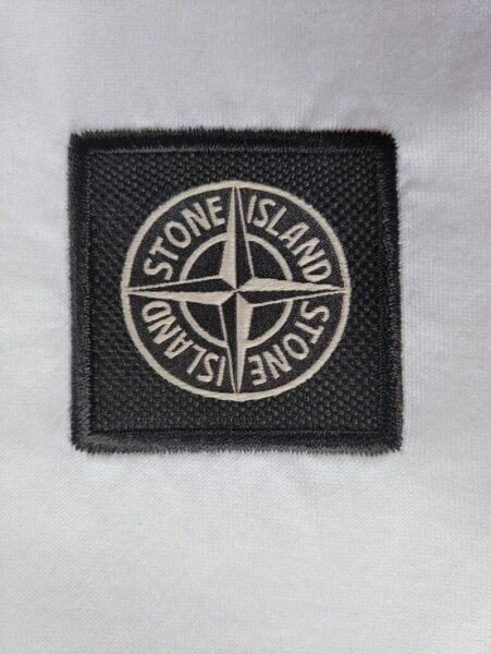 STONE ISLAND T SHIRT 24113 MERCERISED COTTON BIANCO - Image 2