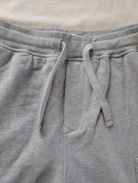 STONE ISLAND PANTALONCINO 64651 SWEAT GRIGIO - Image 6