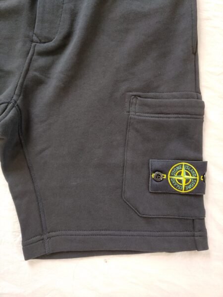 STONE ISLAND PANTALONCINO 64651 SWEAT NERO - Image 6