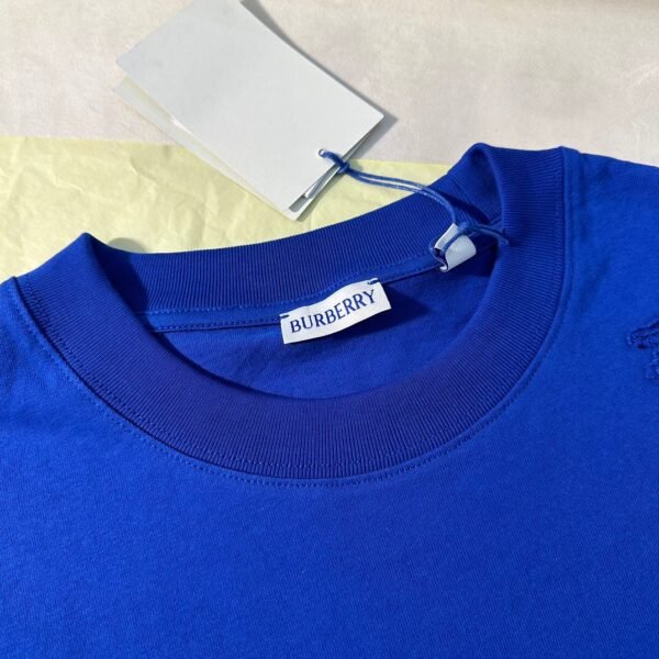 BURBERRY T SHIRT BLU - Image 6