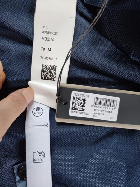 STONE ISLAND GIUBBINO 41022 CRINKLE ANTIVENTO/ANTI PIOGGIA BLU - Image 5