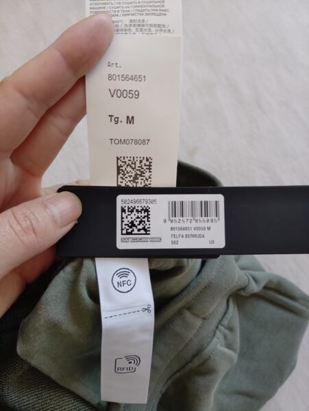 STONE ISLAND PANTALONCINO 64651 SWEAT VERDE SCURO - Image 3