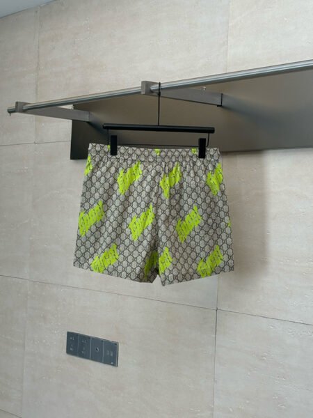 GUCCI COSTUME DA BAGNO / SWIM BEIGE E LIME - Image 4