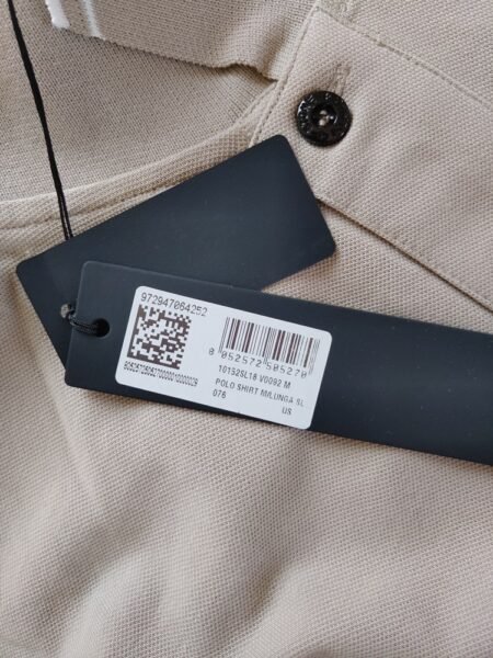 STONE ISLAND LONG SLEEVE POLO 2SL18 MARRONCINO - Image 10
