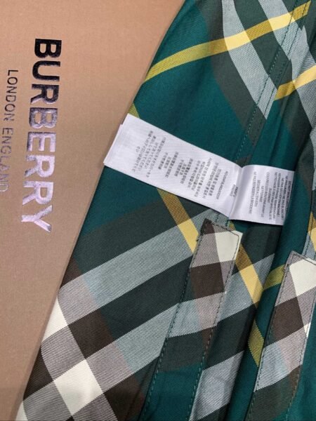 BURBERRY CAMICIA VERDE - Image 2