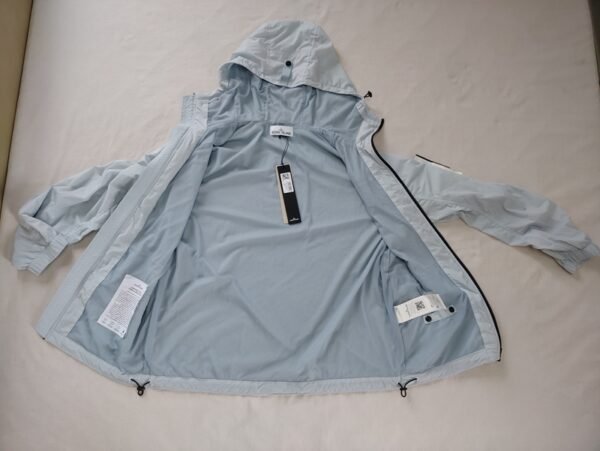 STONE ISLAND GIUBBINO 801540922 CRINKLE ANTIVENTO/ANTI PIOGGIA SKY COLOR - Image 3