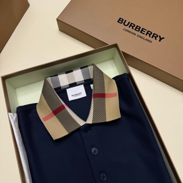BURBERRY POLO BLU - Image 4
