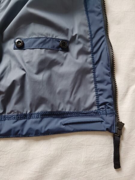 STONE ISLAND GIUBBINO 43831 SKIN TOUCH PACKABLE BLU - Image 3