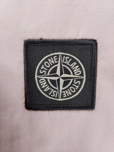 STONE ISLAND T SHIRT 24113 MERCERISED COTTON ROSA - Image 4